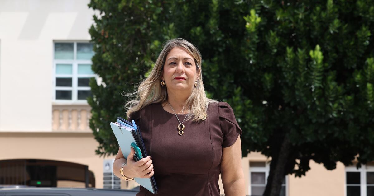 La secretaria de la Familia, Suzanne Roig ante la comisión del senado sobre el contrato de 38.5 millones.